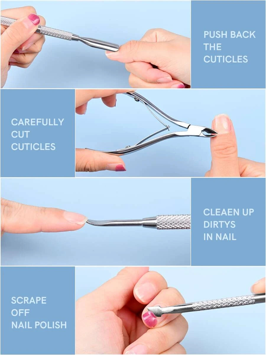 3pcs Manicure Tool Set