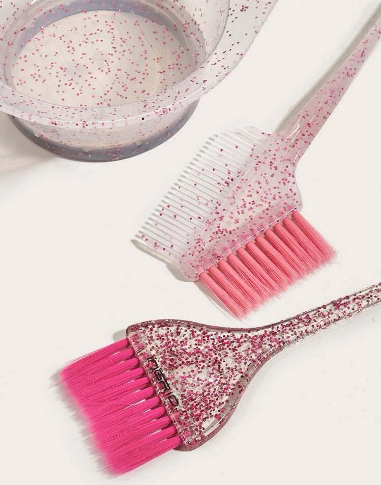 Hair salon hair dye set double-sided