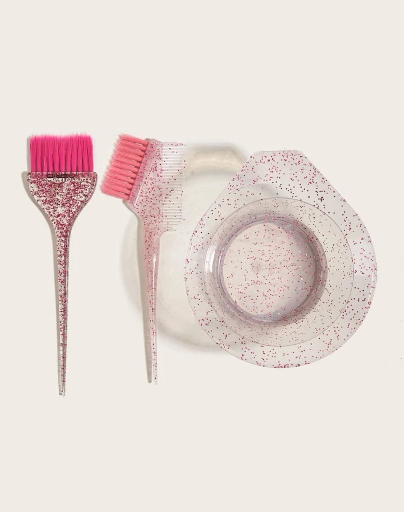 Hair salon hair dye set double-sided