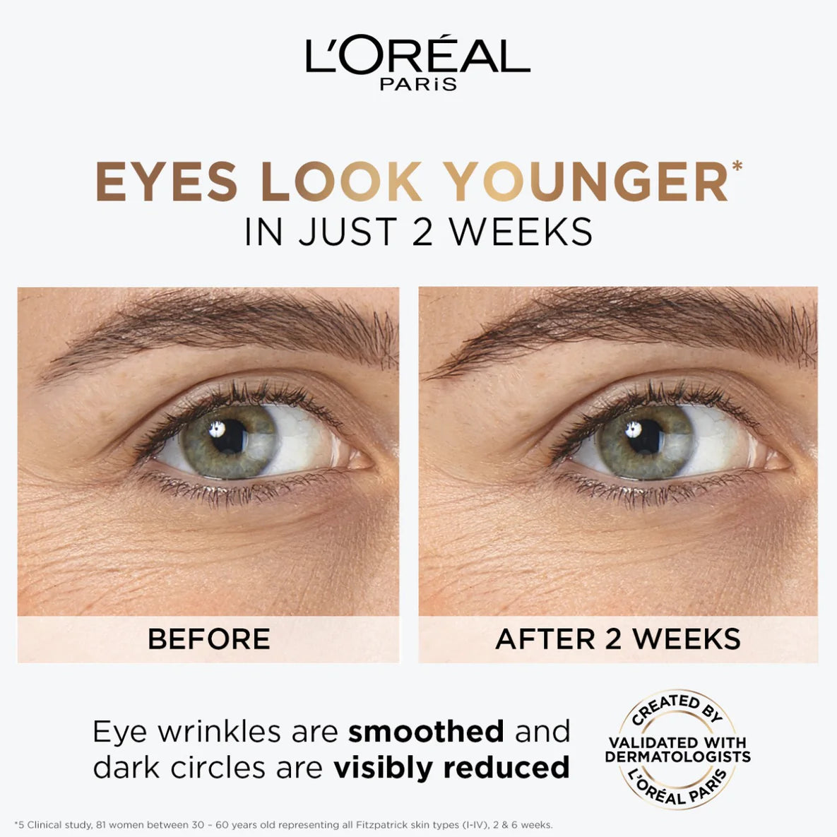 L’ORÉAL PARIS HYALURON EXPERT EYE SERUM WITH 2.5% HYALURONIC ACID & CAFFEINE