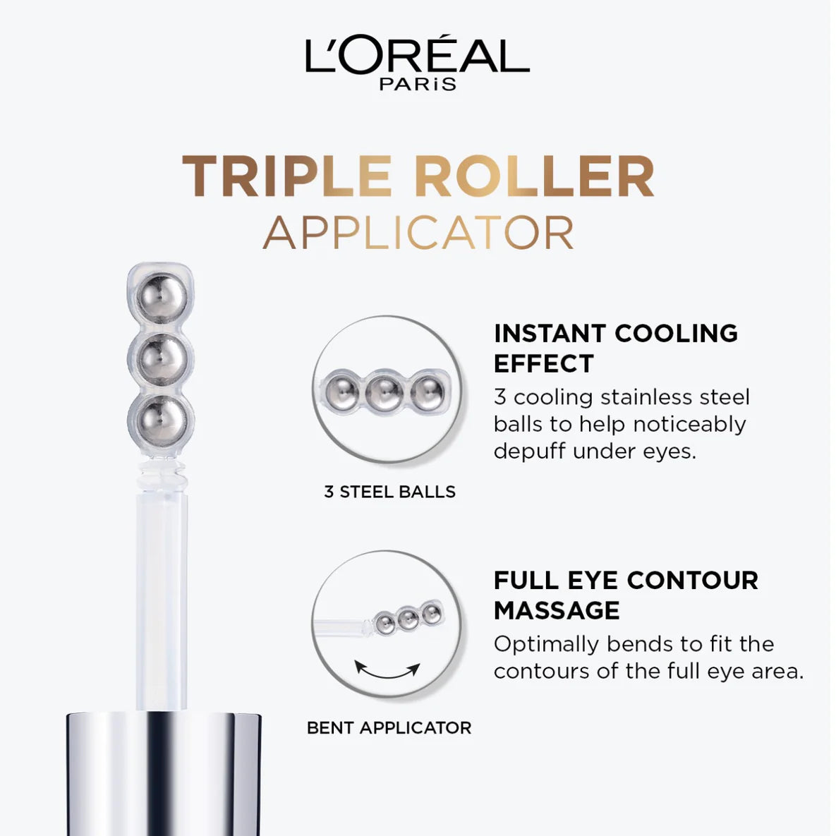 L’ORÉAL PARIS HYALURON EXPERT EYE SERUM WITH 2.5% HYALURONIC ACID & CAFFEINE