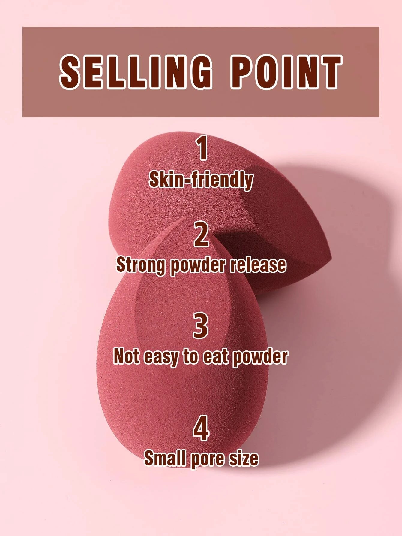 3pcs Makeup Sponge