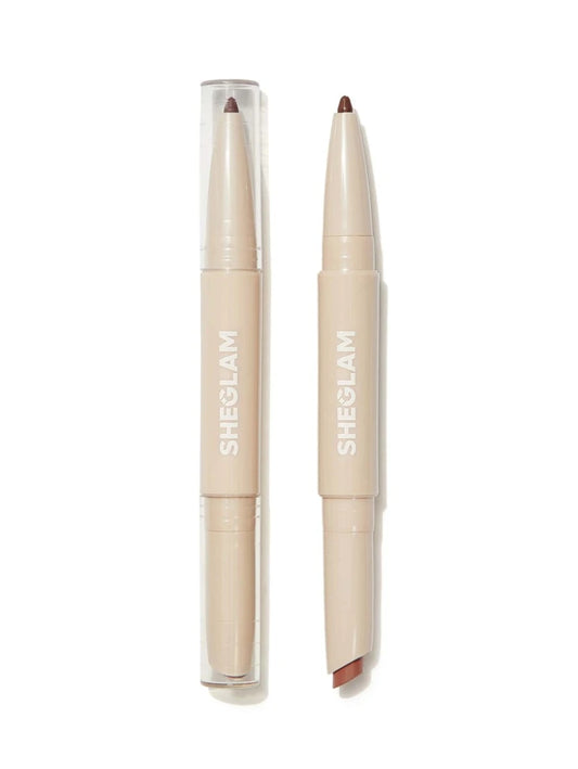 SHEGLAM Glam 101 Lipstick & Liner Duo-Deep Caramel