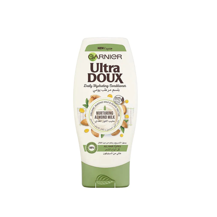 Garnier Ultra Doux Almond Milk and Agave Sap Normal Hair Conditioner - 200ml