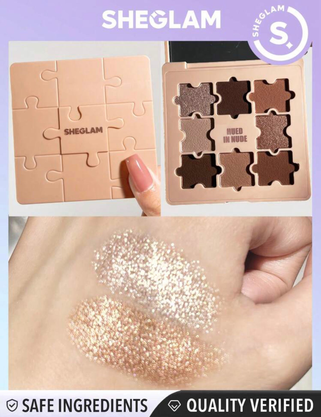 SHEGLAM Jazy Jigsaw Eyeshadow Palette