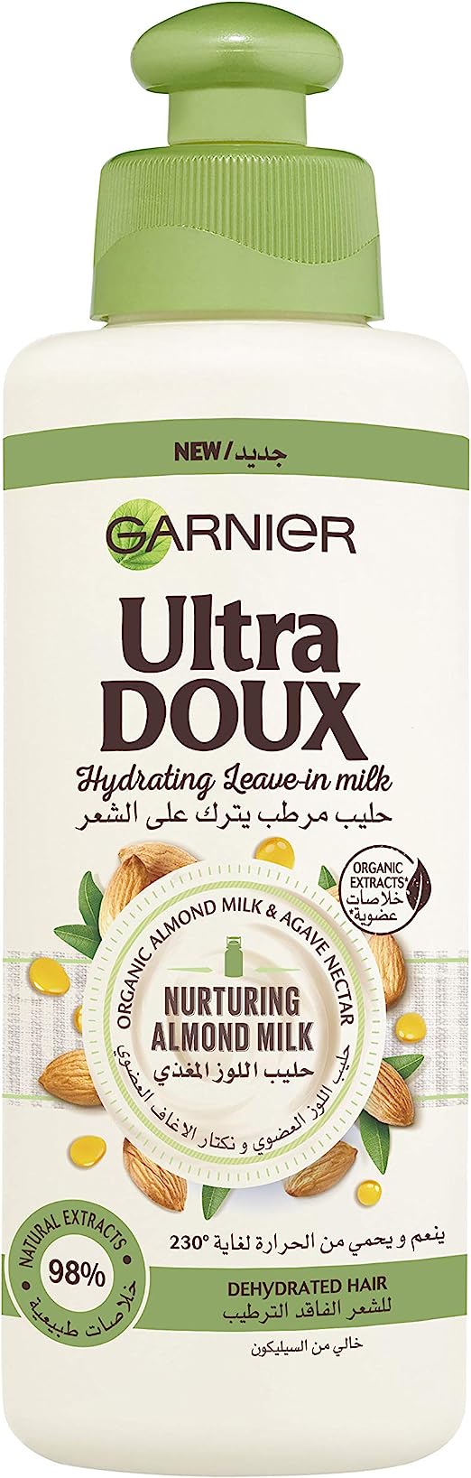 Garnier Ultra Doux Almond Milk Leave In Conditioning Cream - 200ml 2 reviews