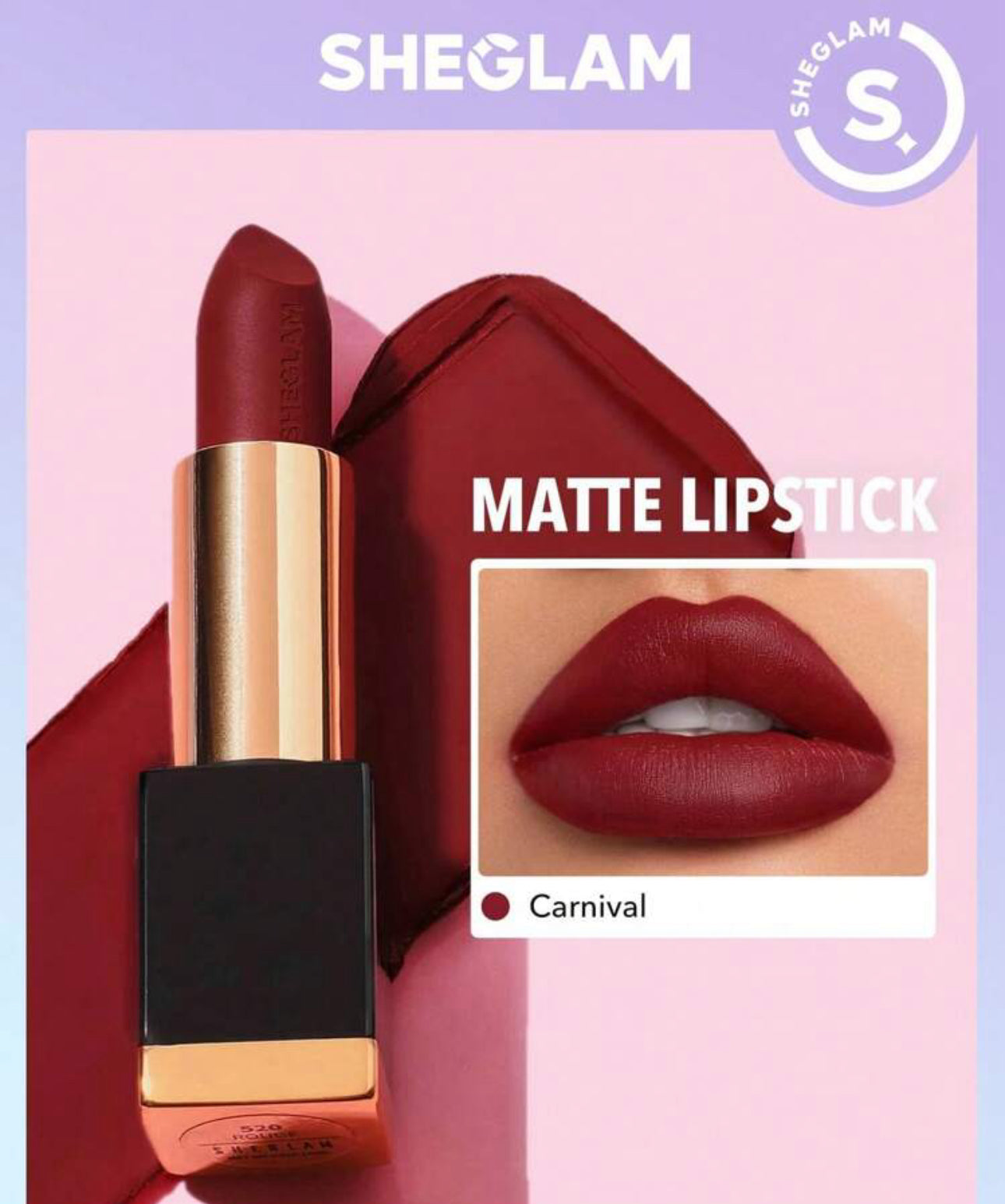 SHEGLAM Matte Allure Lipstick