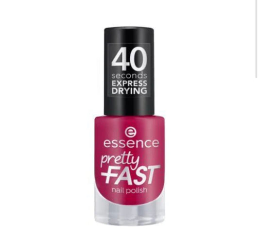 Essence pretty fast nail polish #04 cherry on the run