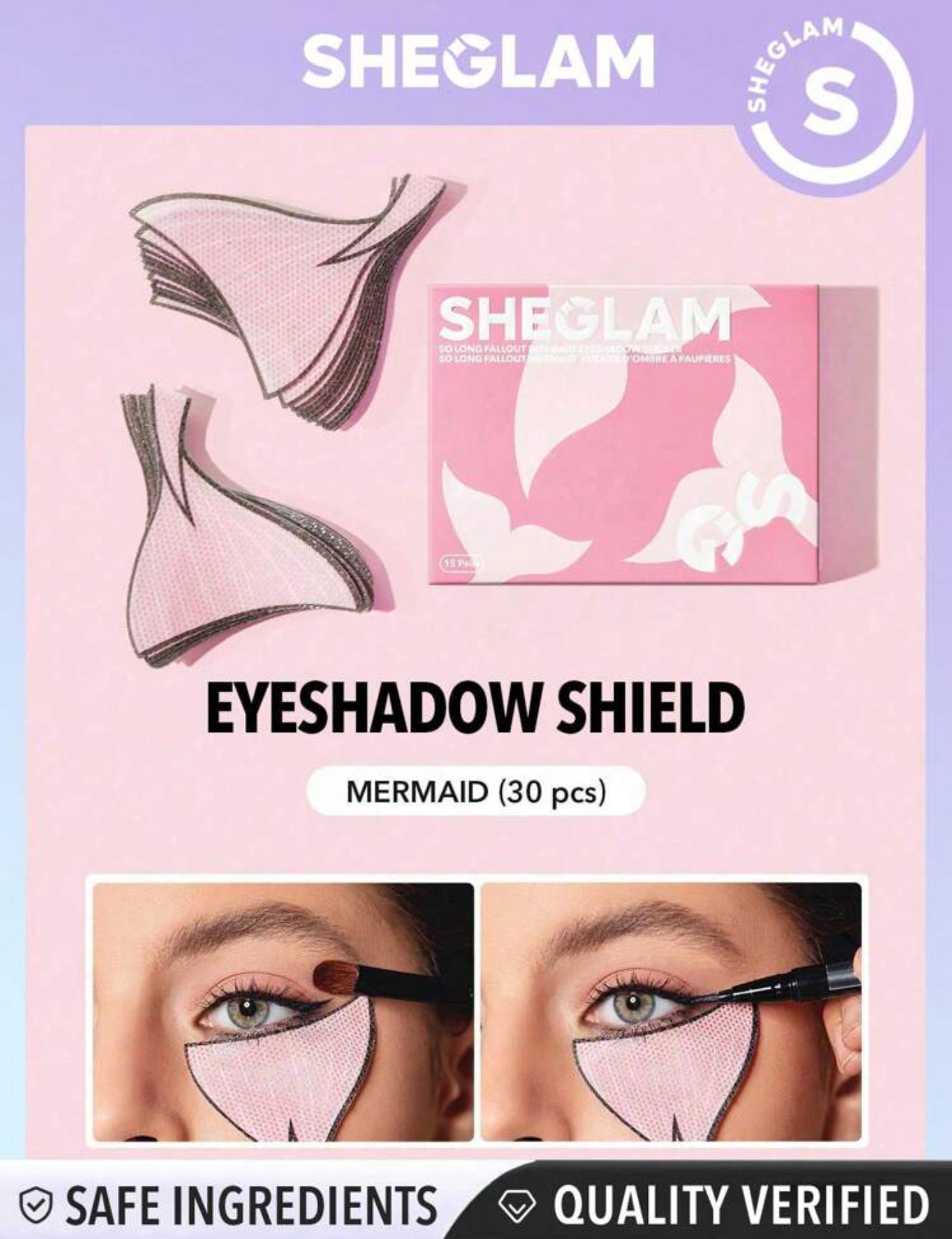 SHEGLAM So Long Fallout Eyeshadow Sticker