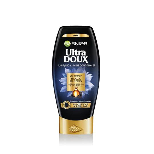 Garnier Ultra Doux Black Charcoal Conditioner 200ml