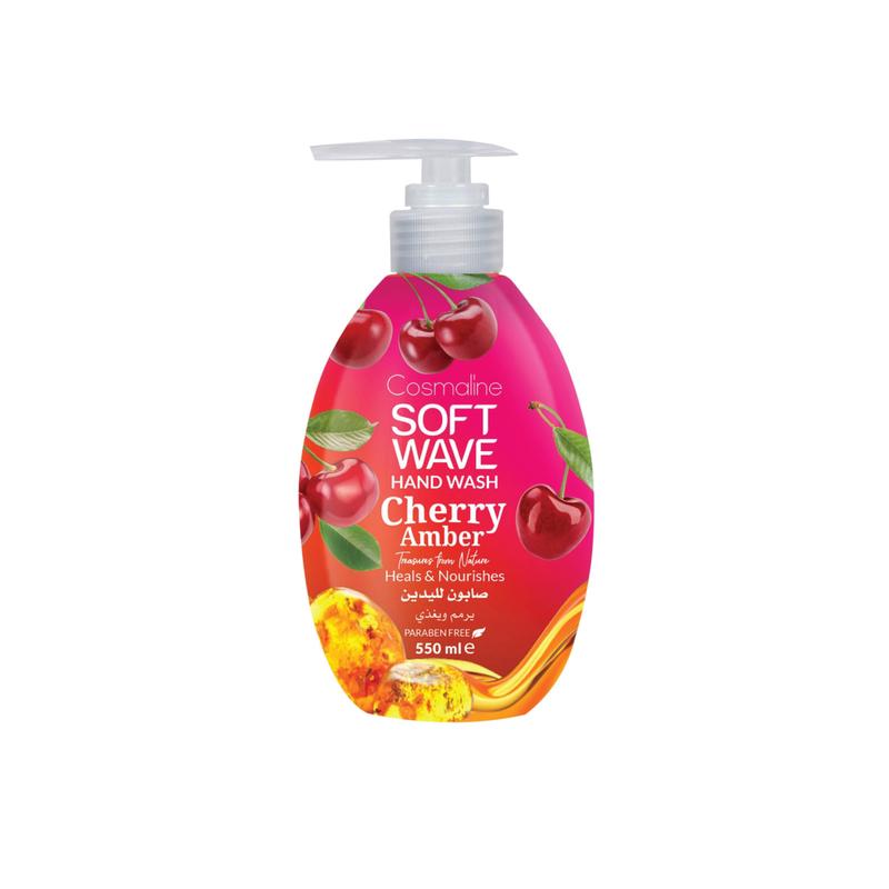 Cosmaline Softwave Hand Wash Cherry Amber 550ml