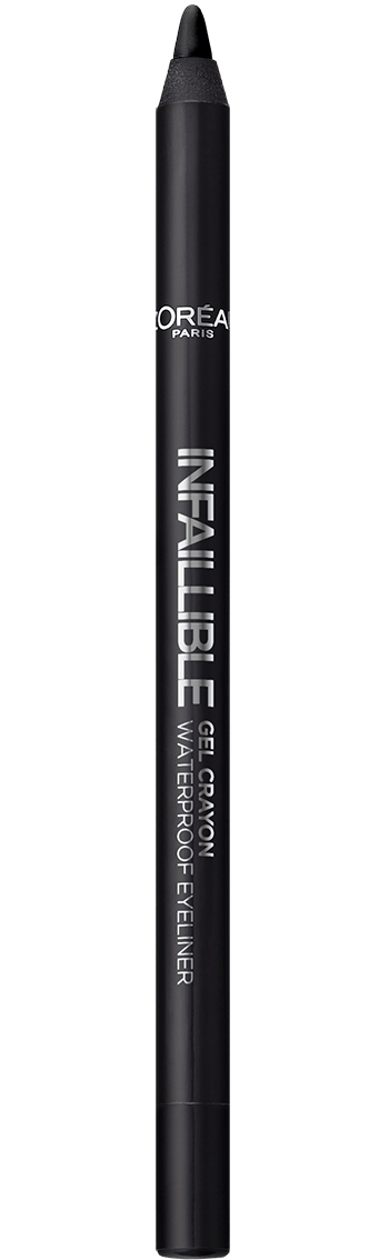 L'Oréal Gel Crayon Waterproof Eyeliner 01 Back To Black