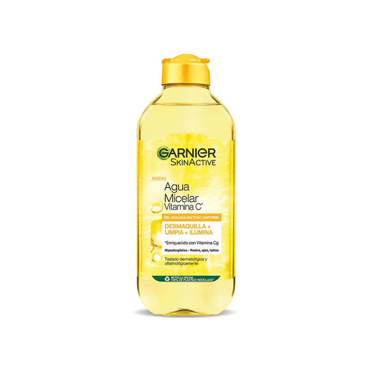 Garnier Vitamin C Micellar Water Facial Brightening Cleanser and Makeup Remover (400ml)