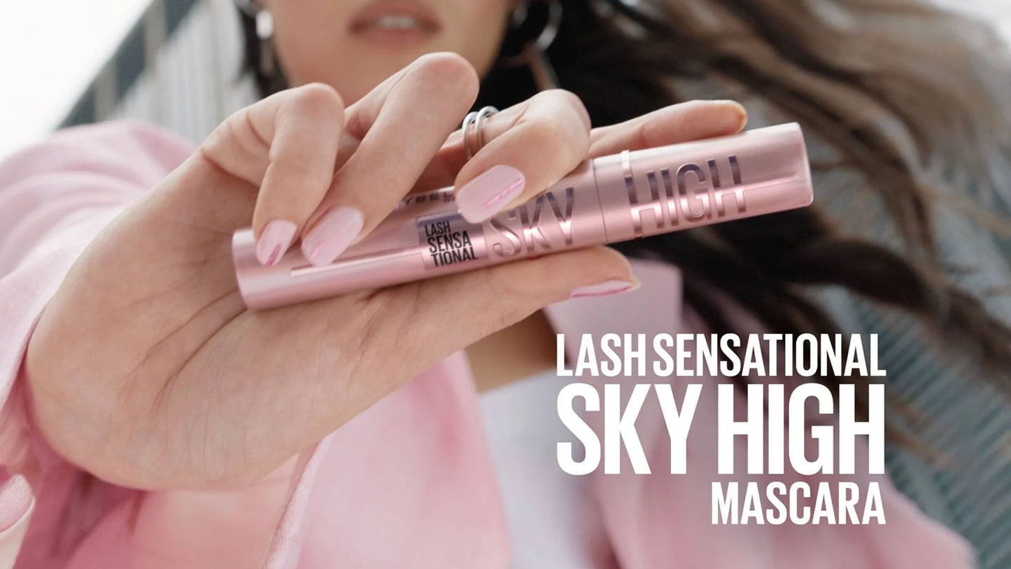 Maybelline New York Lash Sensational Sky High Mascara - Volumizing & Lengthening Black