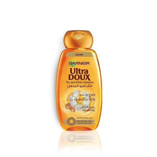 Garnier Ultra Doux Argan & Camelia Oils Shampoo - Dry & Dull Hair 400 ml