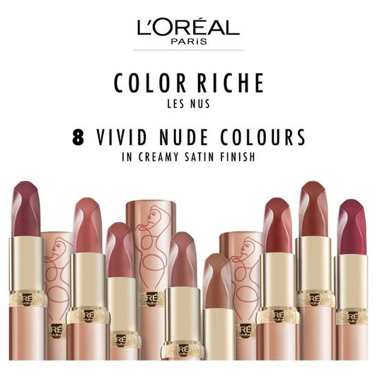 Color Riche Classic Satin Nude - Les Nus lipsticks by L’Oréal